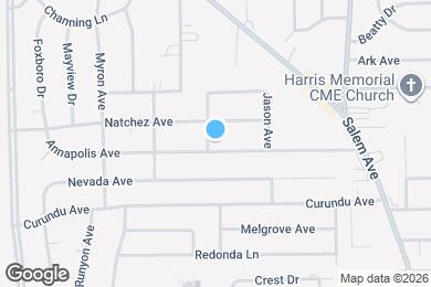 Map image of the property - 4151 Annapolis Ave