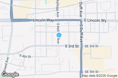Map image of the property - 216 S Kellogg Ave