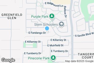 Map image of the property - 6770 S Tucana Ln