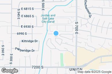 Map image of the property - 563 E Thatcher Way