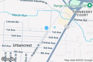 Map image of the property - 3400 1st Ave