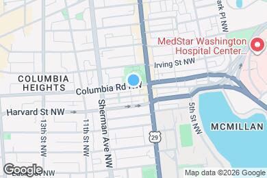 Map image of the property - 730 Columbia Rd NW