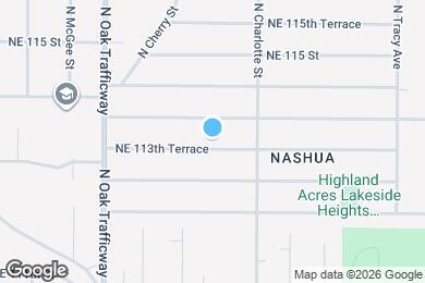 Map image of the property - 618 NE 113th Terrace