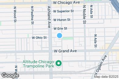Map image of the property - 1507 W Ohio St