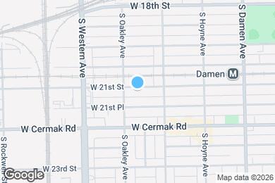 Map image of the property - 2241 W 21st St