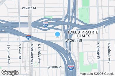 Map image of the property - 222 W 26th St