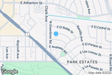 Map image of the property - 5137 E Vista Hermosa St