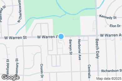 Map image of the property - Warren Valley Apartments