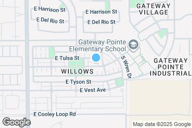 Map image of the property - 4272 E Oakland St