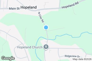 Map image of the property - 390 N Clay Rd