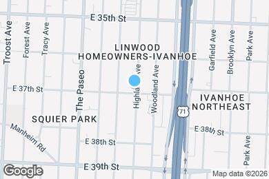 Map image of the property - 1620 E 37th St