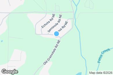 Map image of the property - 13 Habersham Cir NE