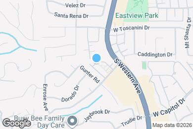 Map image of the property - 1833 Caddington Dr