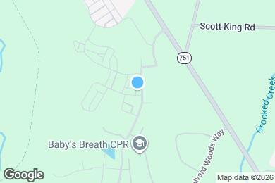 Map image of the property - 504 Whitehall Cir