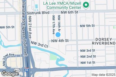 Map image of the property - 401 NW 16th Ave