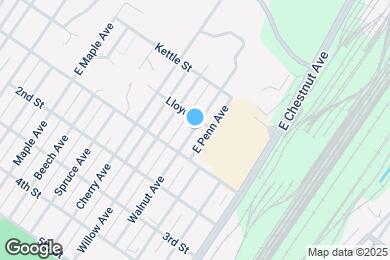 Map image of the property - 125 E Walnut Ave