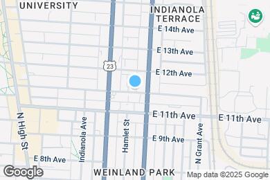Map image of the property - East Village