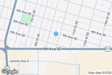 Map image of the property - 511 10th St SE