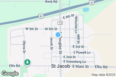 Map image of the property - 311 N Douglas St
