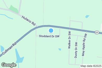 Map image of the property - 1644 Stoddard Dr SW
