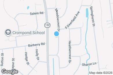 Map image of the property - 2881 Meadowcrest Dr