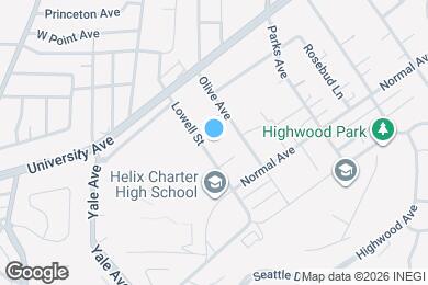 Map image of the property - 4281 Lowell St