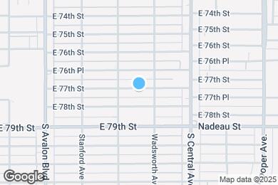 Map image of the property - 834 1/2 E 77th St