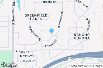 Map image of the property - 2730 E Calle Del Norte Dr