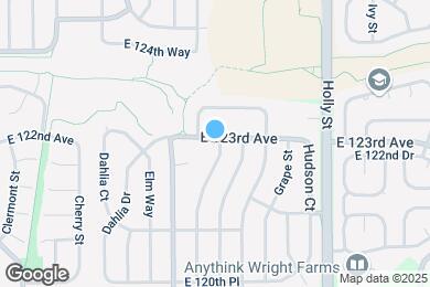 Map image of the property - 5220 E 123rd Ave