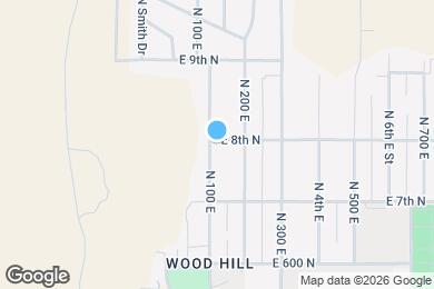 Map image of the property - 815 N 100 E