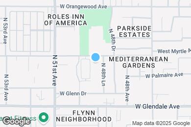 Map image of the property - Myrtle Townhomes