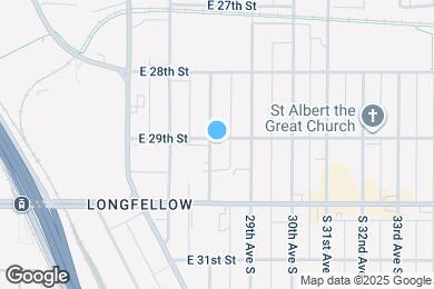 Map image of the property - 2901 28th Ave S