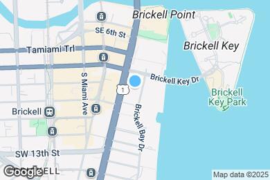 Map image of the property - 950 Brickell Bay Dr