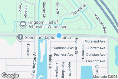 Map image of the property - 23306 Moorhead Ave