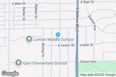 Map image of the property - 724 Gates St