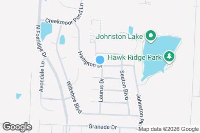 Map image of the property - 1111 Hampton Dr