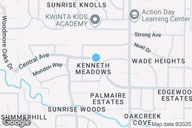 Map image of the property - 8428 Central Ave