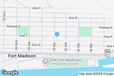 Map image of the property - 628 Avenue F