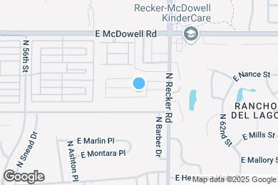 Map image of the property - 5926 E Norwood St