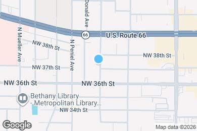 Map image of the property - 3803 N Redmond Ave