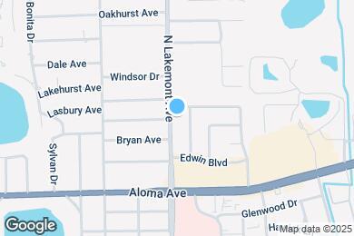 Map image of the property - 630 N Lakemont Ave