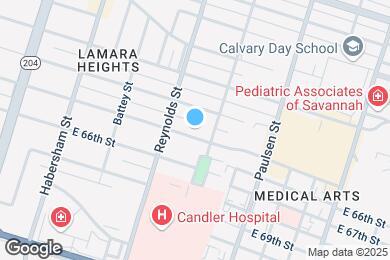Map image of the property - 412 E 65th St