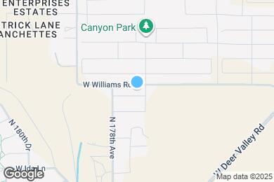 Map image of the property - 17726 W Cashman Dr