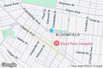 Map image of the property - 4748 Friendship Ave