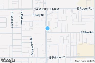 Map image of the property - 1303 E Allen Rd
