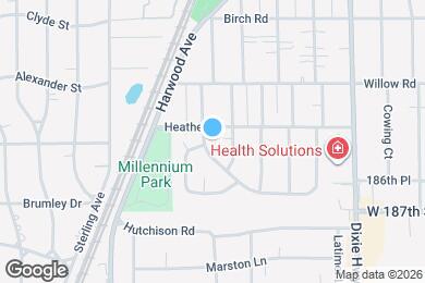 Map image of the property - 18609 Palmer Cir