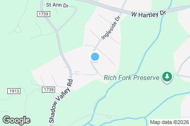 Map image of the property - 2476 Ingleside Dr