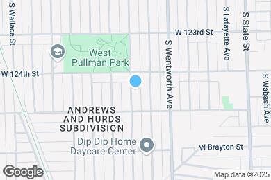 Map image of the property - 12427 S Princeton Ave