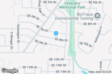 Map image of the property - 1721 SE 8th St