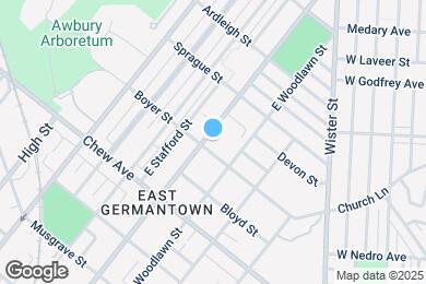 Map image of the property - 906 E Chelten Ave